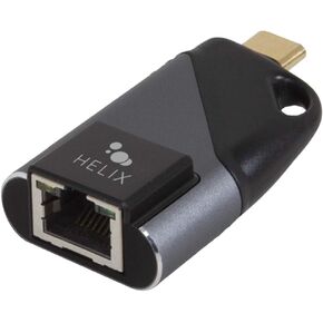 هيليكس محول يو اس بي نوع سي الى ايثرنت، سرعة اتصال 1GBPS، منفذ ايثرنت، محول للتوصيل بالشبكة السلكية in Kuwait