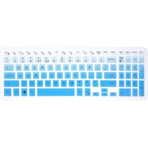 غطاء لوحة مفاتيح من السيليكون متوافق مع سلسلة Dell Inspiron 15 3000 & 5000 مقاس 15.6 بوصة، وسلسلة Dell Inspiron 17 5000 مقاس 17.3 بوصة، وInspiron 15 i3541 i5566، وأجهزة الكمبيوتر المحمول Inspiron 17 i5749 Series (أخضر نعناعي) in Kuwait
