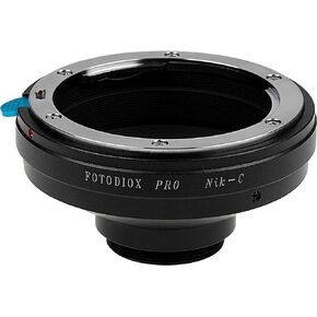 Fotodiox Pro Lens Mount Adapter Compatible with Nikon F-Mount Lenses to C-Mount Cameras in Saudi Arabia