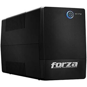 Forza UPS Battery Backup & Surge Protector 6 Outlet Battery Backup for Computer Desktop or TV 1000VA (500W) Uninterruptible Power Supply