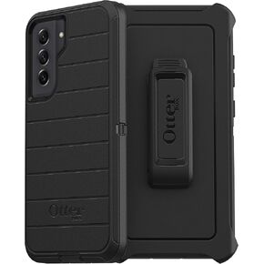 OtterBox Defender Series Case for Samsung Galaxy S21 FE 5G (Only) - Holster Clip Included - Microbial Defense Protection - Non-Retail Packaging - Happy Purple in Saudi Arabia