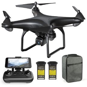Awelov GPS FPV Drone with 4K Camera for Adults and Beginners, 5G WiFi FPV RC Quadcopter with Follow Me, Auto Return, Waypoint Fly, Voice Control, 2 Batteries in Saudi Arabia