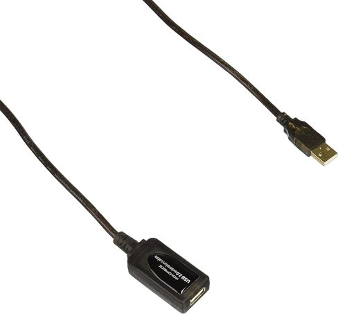 كابل Monoprice USB 2.0 ذكر إلى أنثى تمديد/مكرر نشط - يُستخدم مع بلاي ستيشن، وXbox، وKinenct، وOculus VR، ومحرك فلاش USB، وقارئ البطاقات، والقرص الصلب، ولوحة المفاتيح، والطابعة، والكاميرا، 32 قدمًا in Kuwait