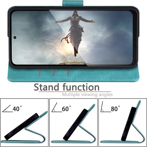 SUANPOT for Motorola Moto Edge 5G UW/Edge 2021 Wallet case【RFID Blocking】Credit Card Holder,Flip Folio Book PU Leather Phone case Shockproof Cover Women Men for Moto Edge 5G UW/Edge 2021(Light Brown) in Kuwait