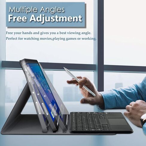 حافظة لوحة المفاتيح LDSOYIA Touchpad لجهاز OnePlus Pad 11.6 بوصة 2023، حافظة حماية للوحة المفاتيح اللاسلكية قابلة للفصل مع حامل قلم لجهاز OnePlus Pad 11.6 بوصة 2023 اللوحي in Kuwait