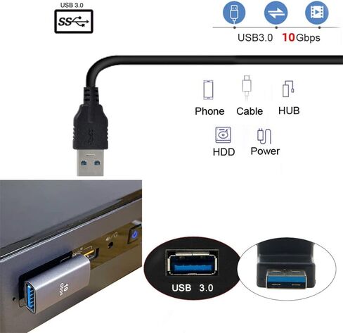 NFHK 10 جيجابت في الثانية USB3.0 ذكر إلى أنثى تمديد محول فيديو بيانات الطاقة ملف تعريف منخفض 90 درجة نوع الزاوية اليمنى in Kuwait