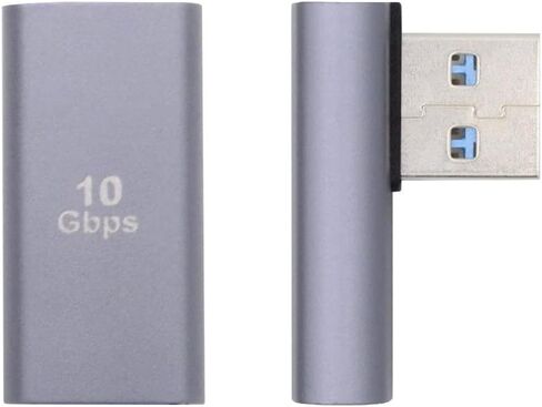 NFHK 10 جيجابت في الثانية USB3.0 ذكر إلى أنثى تمديد محول فيديو بيانات الطاقة ملف تعريف منخفض 90 درجة نوع الزاوية اليمنى in Kuwait