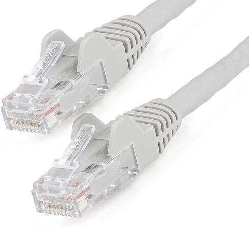 StarTech.com 10ft (3m) CAT6 Ethernet Cable - LSZH (Low Smoke Zero Halogen) - 10 Gigabit 650MHz 100W PoE RJ45 UTP Network Patch Cord Snagless w/Strain Relief - Black CAT 6, ETL Verified (N6LPATCH10BK) in Saudi Arabia