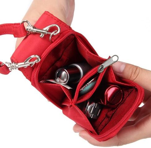 Universal Flip Phone Case with Belt Loop Clip, Shoulder/Crossbody Strap, Zipper Wallet, Great for Alcatel Go Flip V, Cingular Flip 2, MyFlip, Quickflip, K9570 in Kuwait