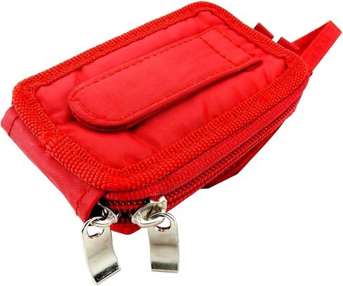 Universal Flip Phone Case with Belt Loop Clip, Shoulder/Crossbody Strap, Zipper Wallet, Great for Alcatel Go Flip V, Cingular Flip 2, MyFlip, Quickflip, K9570 in Kuwait