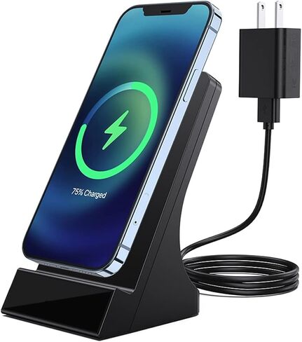 ASIEVIE for Apple iPhone 15/15 Pro Wireless Charger with Motion Detection for Home and Office Security APP Remote Alarm in Kuwait