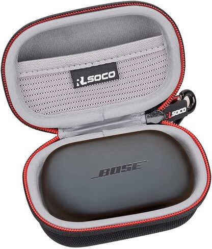 حافظة صلبة RLSOCO لسماعات الأذن Bose QuietComfort المانعة للضوضاء ولسماعات الأذن اللاسلكية Bose Sport Earbuds (رمادي) in Kuwait