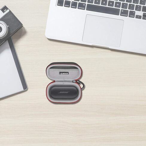 حافظة صلبة RLSOCO لسماعات الأذن Bose QuietComfort المانعة للضوضاء ولسماعات الأذن اللاسلكية Bose Sport Earbuds (رمادي) in Kuwait