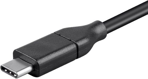 Monoprice USB C to HDMI 3.1 Cable - 5Gbps, 4K@30Hz, Type-C, Mirror or Expand You PC Display, 9 Feet, Black in Saudi Arabia