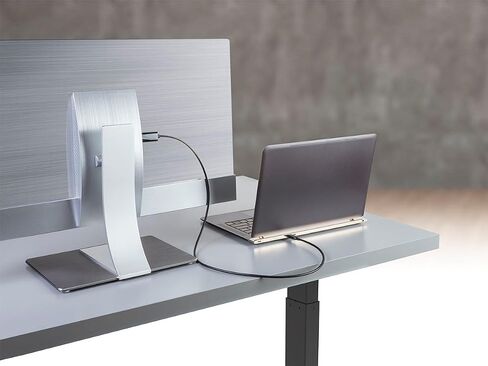 Monoprice USB C to HDMI 3.1 Cable - 5Gbps, 4K@30Hz, Type-C, Mirror or Expand You PC Display, 9 Feet, Black in Saudi Arabia