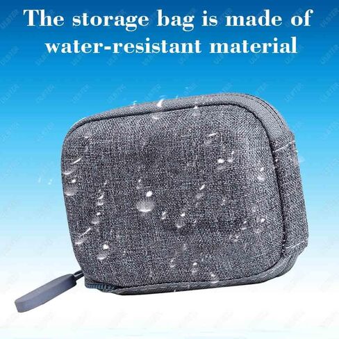Mini Storage Bag Case for GoPro Hero 13 Black + Hero13 Rubber Lens Cap Cover, Carrying Boxes Accessory for Go pro [2+1 Pack] in Kuwait