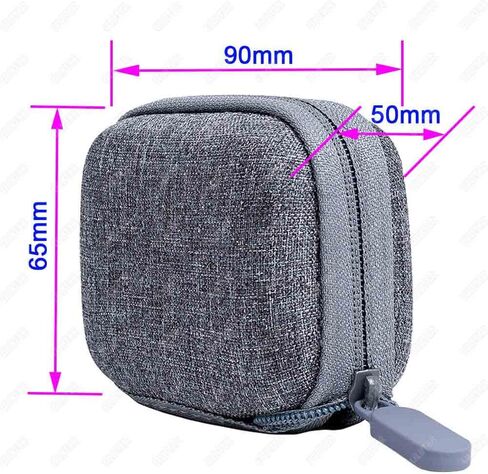 Mini Storage Bag Case for GoPro Hero 13 Black + Hero13 Rubber Lens Cap Cover, Carrying Boxes Accessory for Go pro [2+1 Pack] in Kuwait