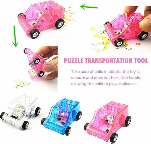 JJLFresheners Desktop Mini Cleaner and Dust Sweep, Blue Transparent, Car Table Dust Cleaning Trolley Keyboard Confetti Pencil Eraser Dust Sweeper Deft Processed in Saudi Arabia