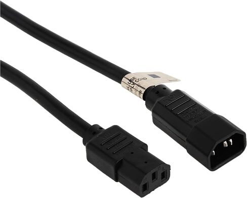 TRIPP LITE P005-003 Heavy Duty Power Extension Cord 15A 14AWG C14 to C13, 3-Feet Black in Kuwait