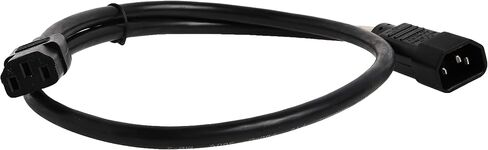 TRIPP LITE P005-003 Heavy Duty Power Extension Cord 15A 14AWG C14 to C13, 3-Feet Black in Kuwait