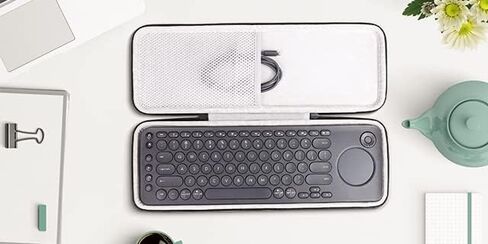 حقيبة سفر صلبة من khanka بديلة للوحة المفاتيح اللاسلكية Logitech K580 Slim متعددة الأجهزة in Kuwait