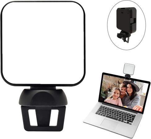 Video Conference Lighting Kit, Zoom Lighting for Computer, Laptop Light with Clip, Zoom Call Lighting, Self Broadcasting and Live Streaming, Computer Laptop Video Conferencing in Kuwait