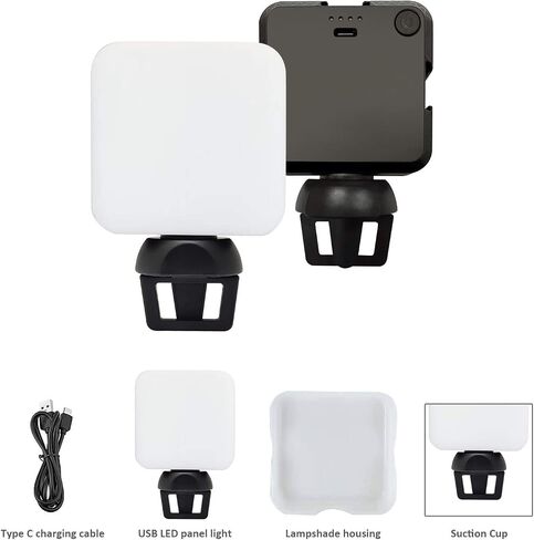 Video Conference Lighting Kit, Zoom Lighting for Computer, Laptop Light with Clip, Zoom Call Lighting, Self Broadcasting and Live Streaming, Computer Laptop Video Conferencing in Kuwait