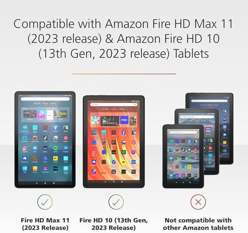 Made for Amazon Stylus Pen for Fire Max 11 (2023 Release) & Amazon Fire HD 10, (13th Gen, 2023 release) Tablets in Saudi Arabia