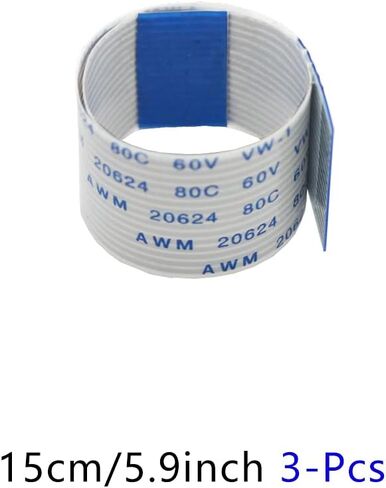 يونيكير كيبل كاميرا راسبيري باي، كيبل مسطح بشريط يونيكير 15 دبوس، كيبل مرن CSI بطول 50 سم/1 متر/2 متر لراسبيري باي 3B+، 3B، 2B (ليس لـ Pi Zero) in Kuwait