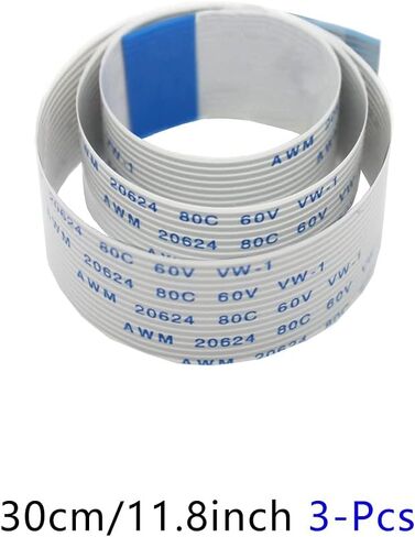 يونيكير كيبل كاميرا راسبيري باي، كيبل مسطح بشريط يونيكير 15 دبوس، كيبل مرن CSI بطول 50 سم/1 متر/2 متر لراسبيري باي 3B+، 3B، 2B (ليس لـ Pi Zero) in Kuwait