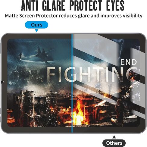 [قطعتان] واقي شاشة من الورق لجهاز آيباد ميني 6 الجديد (8.3 بوصة 2021)، فيلم هوماجيكال ماتي ورق مقاوم للوهج لجهاز آيباد ميني 6 in Kuwait