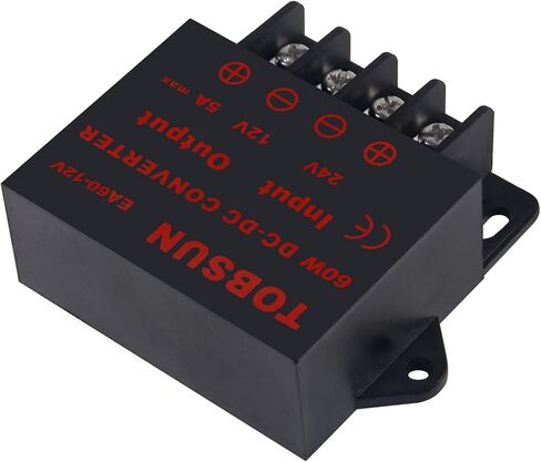 2-Pack 12V to 5V Converter, DC 12V 24V to 5V 10A Step Down Converter Adapter DC Voltage Reducer Regulator Power Supplies Transformer Module in Saudi Arabia