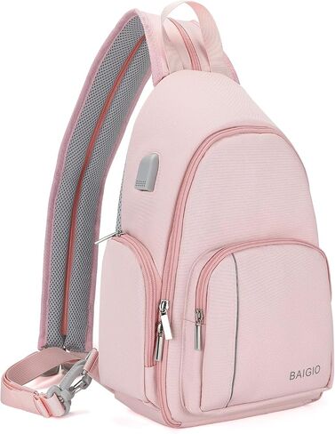BAIGIO Camera Sling Bag Small Camera Backpack for Photographers,Water-resistant Camera Crossbody Bag Travel Caemra Backpack for DSLR SLR Mirrorless Camera in Saudi Arabia