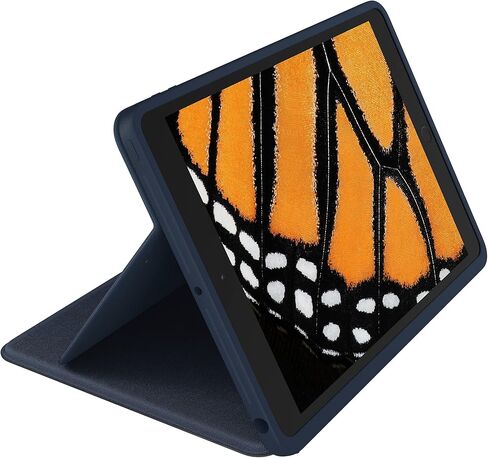 جراب Logitech Rugged Combo 3 Touch iPad® للوحة المفاتيح مع لوحة التتبع وموصل ذكي لأجهزة iPad (الجيل السابع والالثامن والتاسع) للتعليم - أزرق كلاسيكي in Kuwait