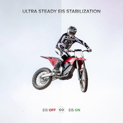 IZI ONE 5K 30FPS UHD 48MP Action Camera, Dual Touch Screen, Digital Zoom, EIS Stabilization, Waterproof & Sports Camera, Vlog, Dashcam, YouTube,170° Wide Angle, WiFi & External Mic, 2X Batteries in Kuwait