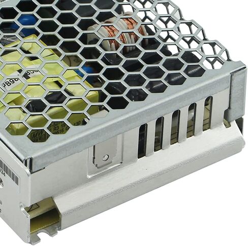 مزود طاقة التبديل بشكل جيد، مخرج واحد، إطار 50 W-12 فولت مغلق (تصميم مغلق)، للاستخدام الاحترافي، فضي، LRS-50-12 in Saudi Arabia