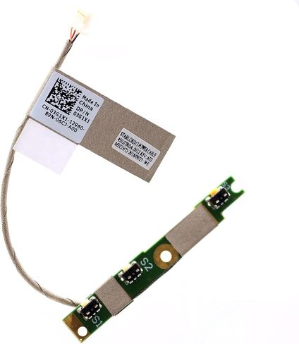 Deal4GO Power Button Volume Switch Board (Short Cable) 3G1X1 03G1X1 450.07R0A.0012 Replacement for Dell Inspiron 5368 5378 5379 7375 7368 7378 5568 5578 7568 Latitude 3379 3390 in Saudi Arabia