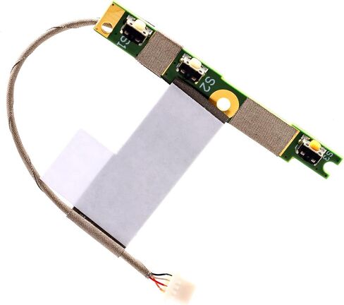 Deal4GO Power Button Volume Switch Board (Short Cable) 3G1X1 03G1X1 450.07R0A.0012 Replacement for Dell Inspiron 5368 5378 5379 7375 7368 7378 5568 5578 7568 Latitude 3379 3390 in Saudi Arabia