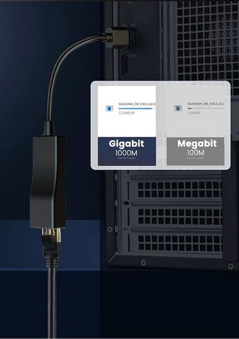 USB 3.0 إلى 3 منافذ USB3.0 OTG HUB إلى 10/100 Ethernet Adapter LAN Wired Network in Saudi Arabia