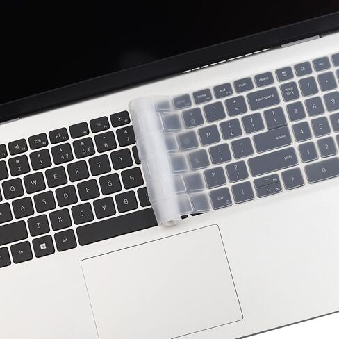 Keyboard Cover Skin for 2025 Dell 15 Laptop DC15250 DC15255 15.6,Dell Vostro 16 5620 5630 7620 16 inch, Dell Vostro 15 3510 3520 5510 5515 7510 15.6 inch Laptop Accessories Keyboard Protective-Clear in Kuwait