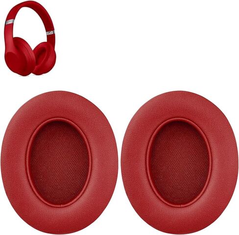 وسائد أذن بديلة من Studio 3 لسماعات Beats Studio 2 وStudio 3 السلكية واللاسلكية، وسائد أذن من إسفنج الذاكرة مع جلد بروتين ناعم - ذهبي وردي in Kuwait