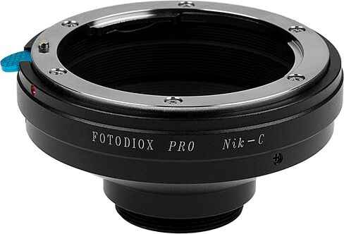 Fotodiox Pro Lens Mount Adapter Compatible with Nikon F-Mount Lenses to C-Mount Cameras in Saudi Arabia