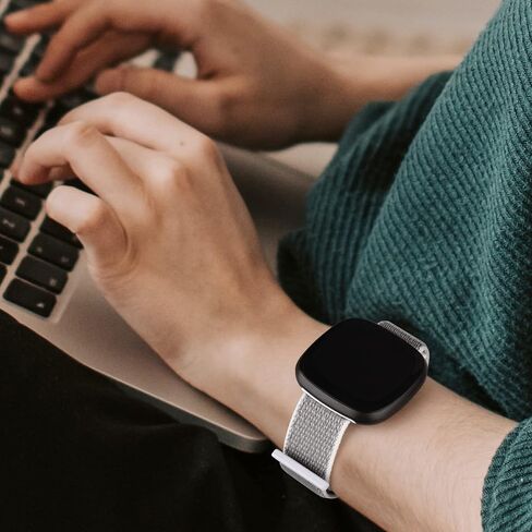 3 عبوات من الأربطة الرياضية المصنوعة من النايلون، متوافقة مع أحزمة فيتبيت سينس 2/ أحزمة فيتبت سينس/ 4 أربطة فيتبيت فيرسا/ 3 أربطة فيتبيت فيرسا 3 أربطة رياضية بديلة قابلة للتعديل للنساء والرجال in Kuwait