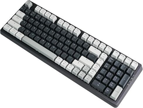 Azio Cascade Mechanical Keyboard, 98% Layout, Backlit RGB, Hotswap Switches and Keycaps, USB Wired/Bluetooth Wireless Connection (Gateron Brown Switches) (Galaxy Dark) in Kuwait