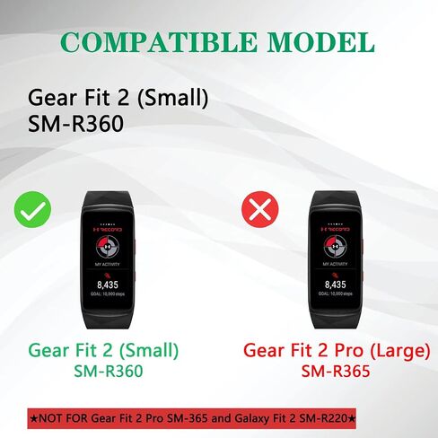 ASDAWN لساعة Samsung Gear Fit 2 الذكية للياقة البدنية (صغيرة) SM-R360 EB-BR360ABE استبدال البطارية، بطارية لساعة Gear Fit 2 الذكية لتتبع اللياقة البدنية 200 مللي أمبير في الساعة GH43-04611B مع أدوات إصلاح in Saudi Arabia