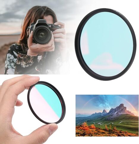 Camera Lens Filters,Optical Glass UV IR Cut Filter Infrared Pass Lens Filter,for DSLR Camera 67mm (62mm) in Saudi Arabia