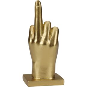 هانا روبرتس حامل خاتم يد ذهبي من البوليريسين للمجوهرات، خاتم الخطوبة والزفاف، 2.75 انش × 2.2 انش × 6.5 انش in Kuwait