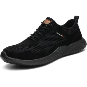 Safety Shoes for Men Steel Toe Shoes Women Lightweight Slip Non Breathable Industrial Work Shoes in Saudi Arabia