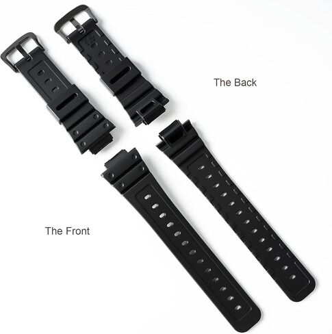 Lijinlan سوار ساعة من الراتنج لـ Casio G-Shock DW-5600 DW-5900 DW-6100 DW-6600 DW-6900 GW-M5610 GA-110/120/300/700 GD-120/350 حزام بديل لساعة Gshock in Kuwait