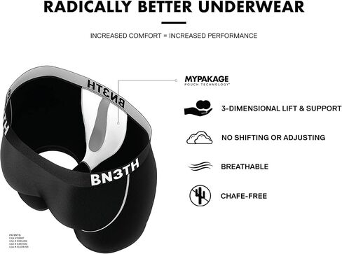 ملابس داخلية بوكسر متعددة الحزم للرجال من BN3TH - ملابس داخلية مسامية مع حقيبة MyPakage الخاصة بنا in Kuwait